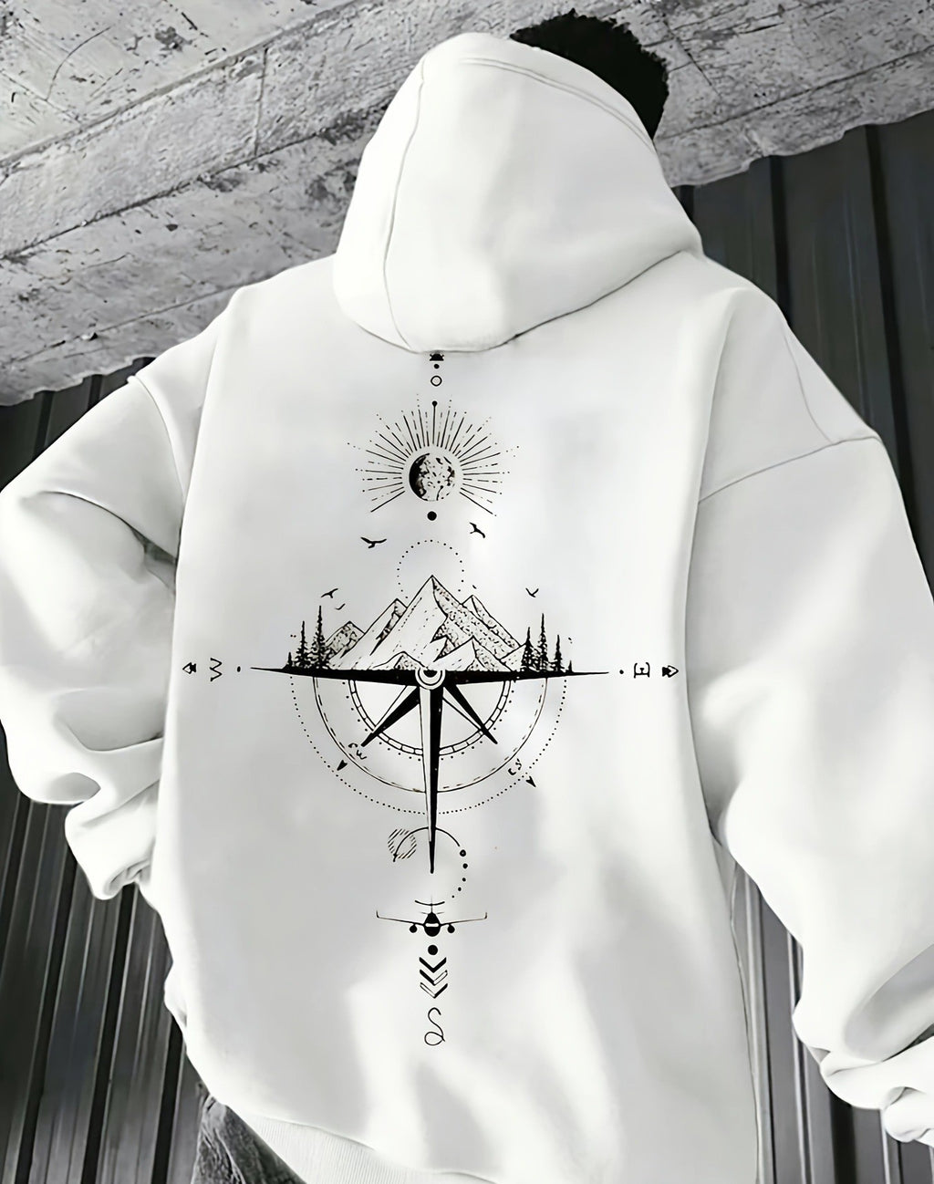 Autumn And Winter Trendy Casual Drawstring Hoodie